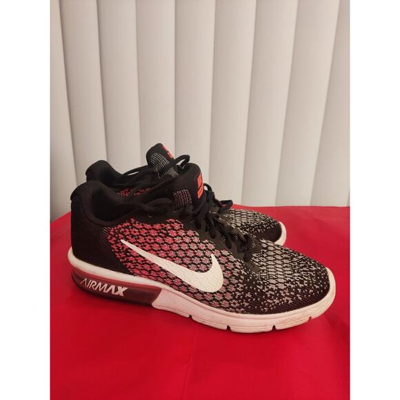 Nike Air Max Running‎ Shoe US Women’s 8 852465-004 Pink Black - Picture 6 of 9